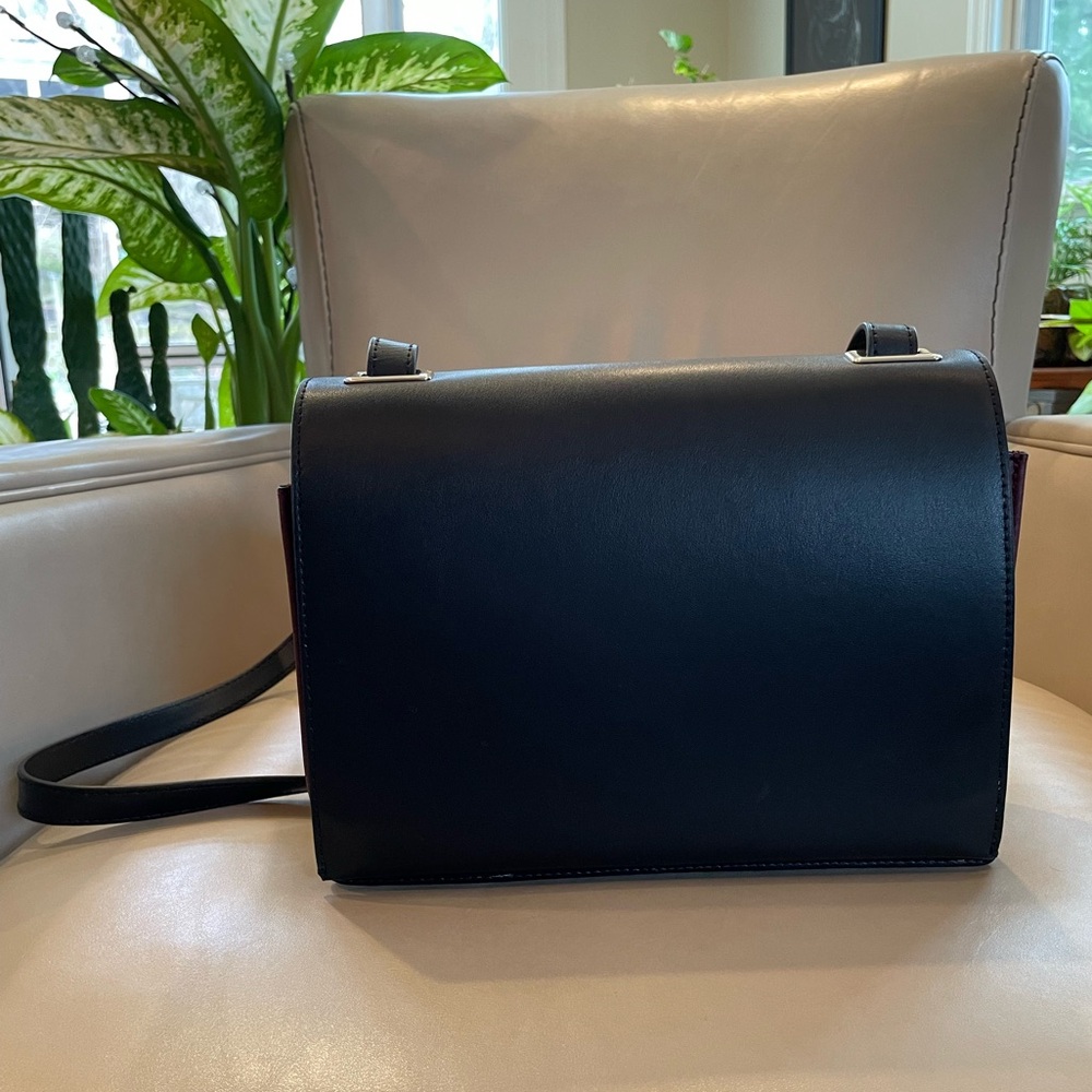 & Other Stories 100% Leather Duo-Tone Bag - Picture 2 of 14